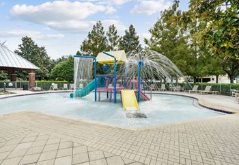 Children's splash park